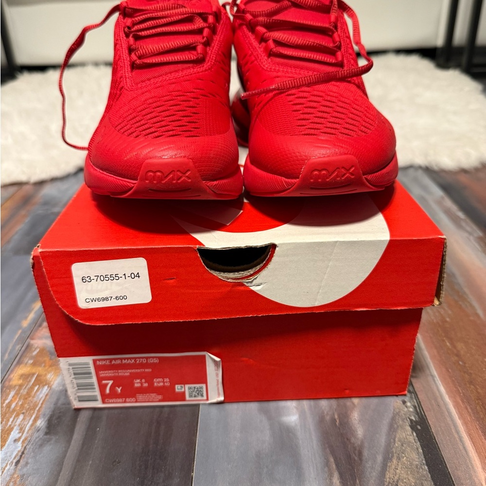 Nike Air Max 270 Bright Red Sneakers